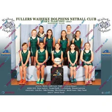 Waiheke Dolphins Year 6 Team Two - 2017