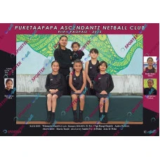 Puketaapapa Ascendantz Year 3/4 Piipii Paopao Netball - 2023 Puketaapapa Ascendantz Year 3/4 Piipii Paopao Netball - 2023
