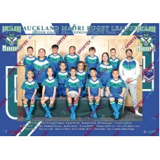 Auckland Maori Rugby League Under 8 Kea Representative Team - 2023