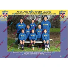 Auckland Niue Rugby League Counties Manukau Under 7 Blue Representative Team - 2026 Auckland Niue Rugby League Counties Manukau Under 7 Blue Representative Team - 2026