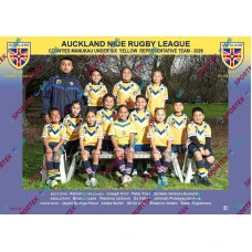 Auckland Niue Rugby League Counties Manukau Under 6 Yellow Representative Team - 2026 Auckland Niue Rugby League Counties Manukau Under 6 Yellow Representative Team - 2026