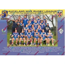 Auckland Niue Rugby League Under 15 Girls Pasifika Youth Cup Representative Team - 2026 (Funny)