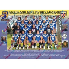 Auckland Niue Rugby League Under 19 Boys Pasifika Youth Cup Representative Team - 2026