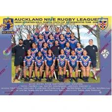 Auckland Niue Rugby League Under 17 Girls Pasifika Youth Cup Representative Team - 2026