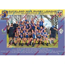 Auckland Niue Rugby League Under 17 Girls Pasifika Youth Cup Representative Team - 2026 (Funny)